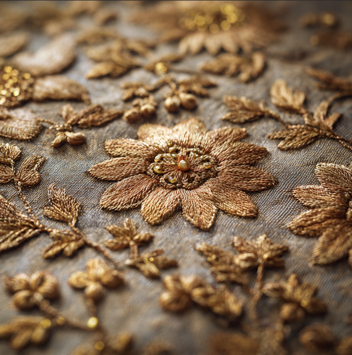 When Gold Thread Replaced Jewellery