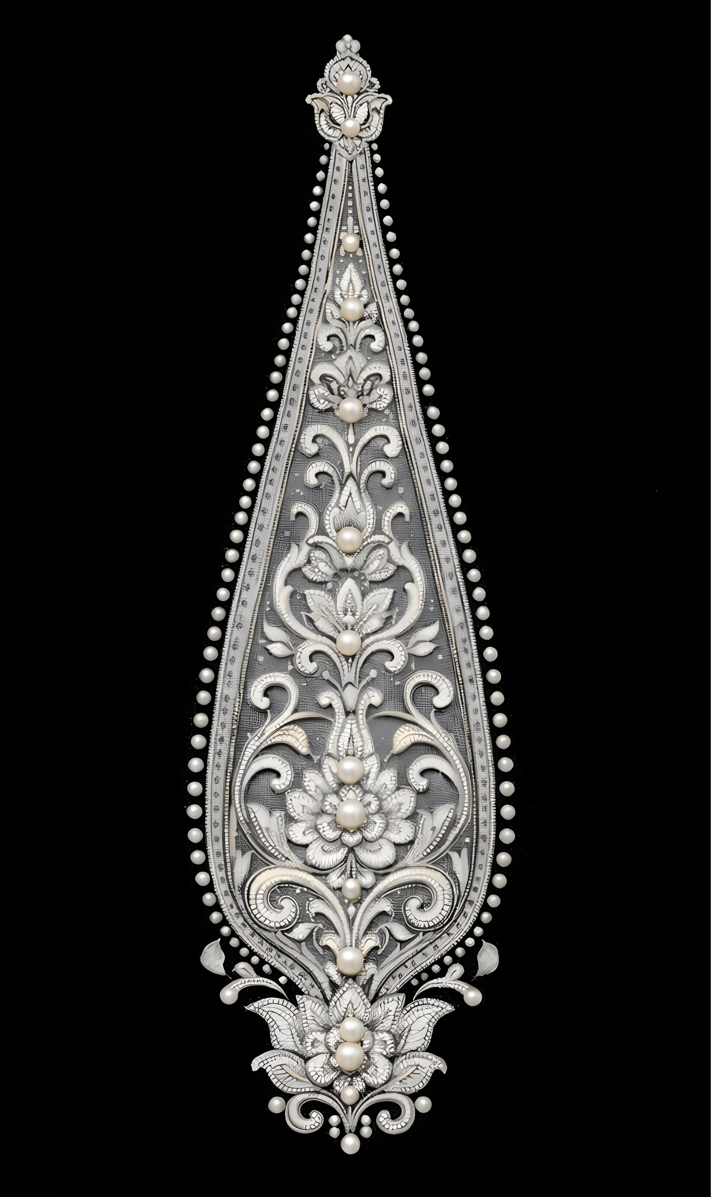 Pearl Botanical Crest