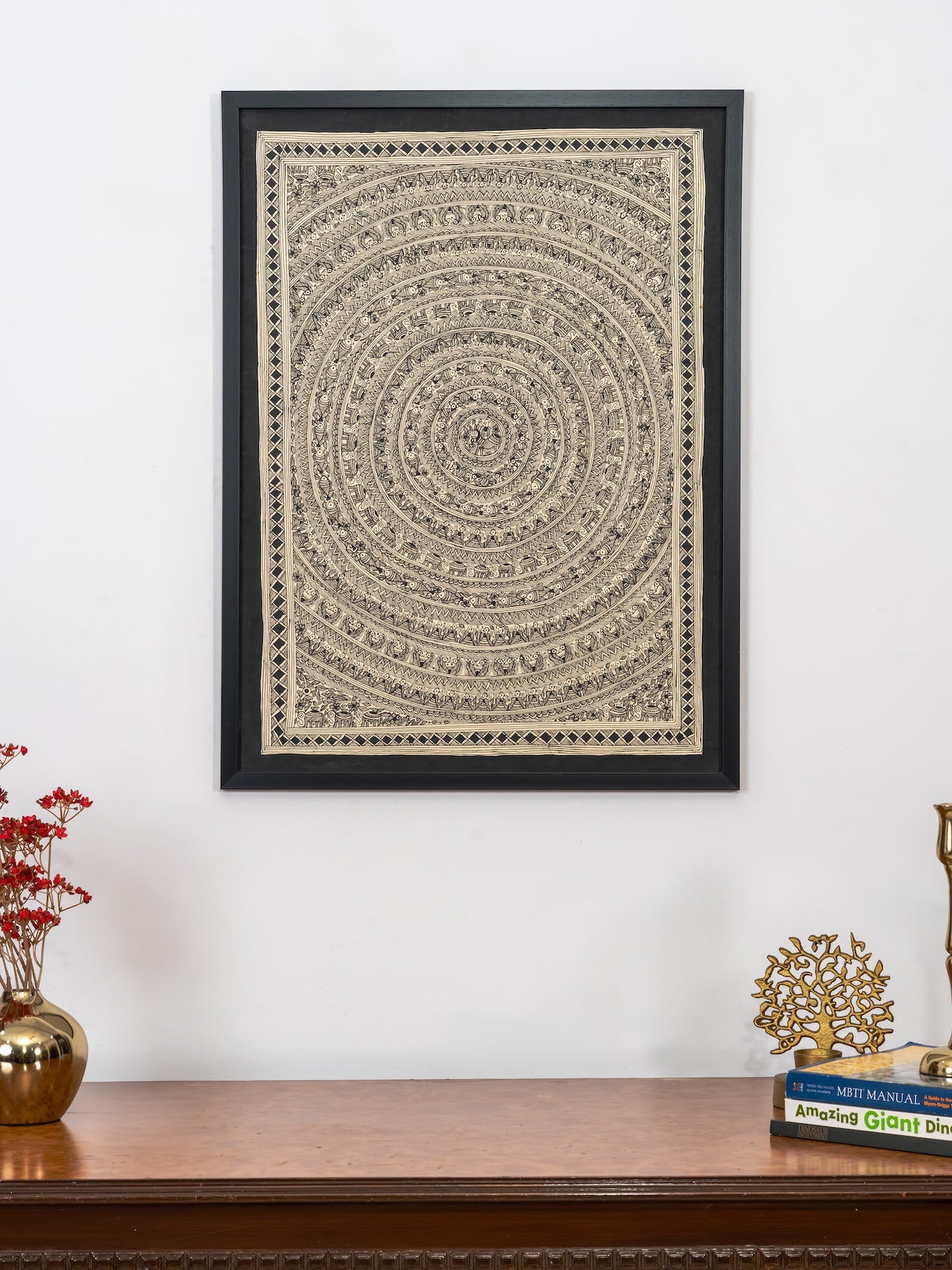 Ivory Mandala Wall Panel-2
