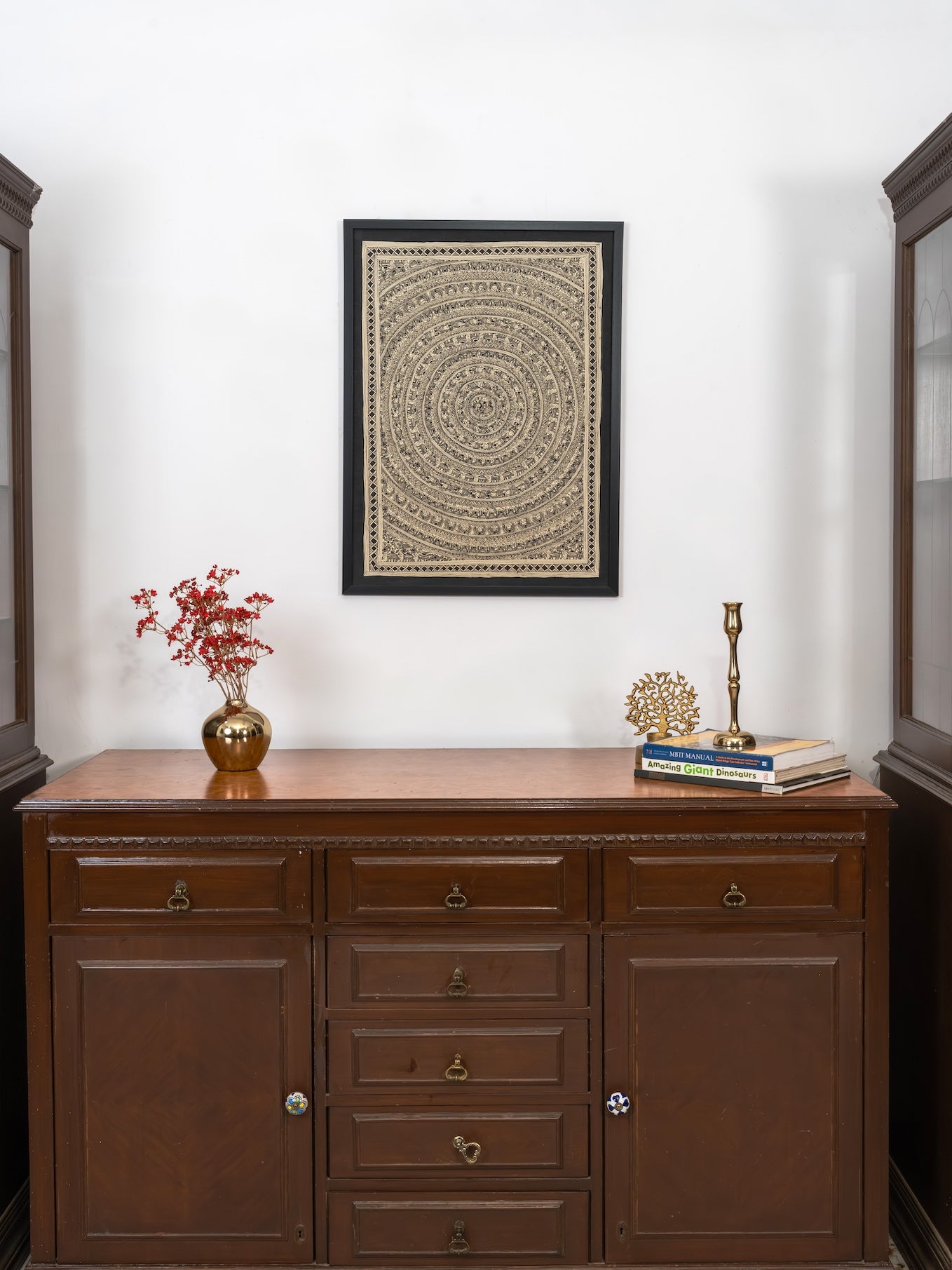 Ivory Mandala Wall Panel-3
