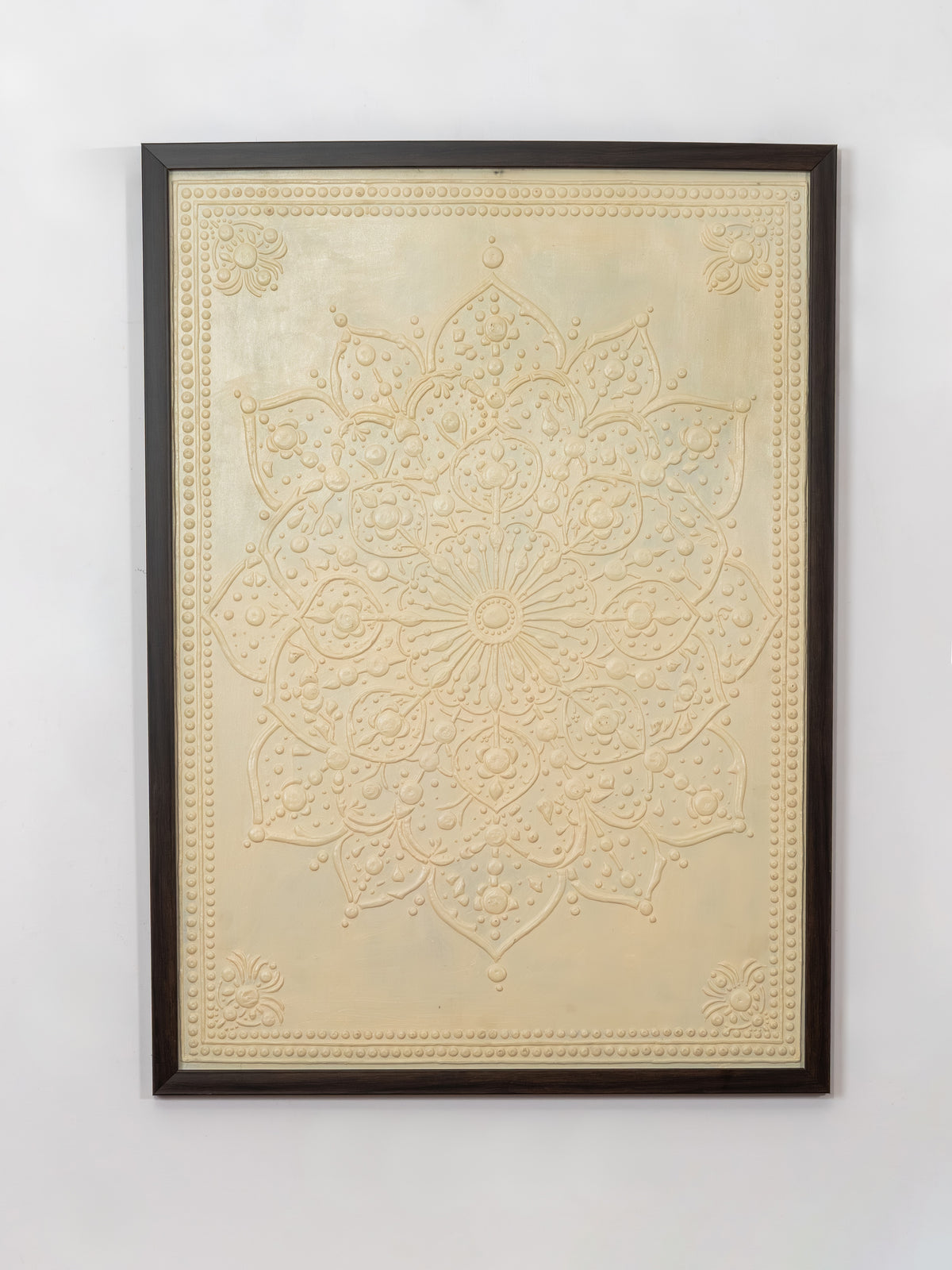 Ivory Petal Mandala