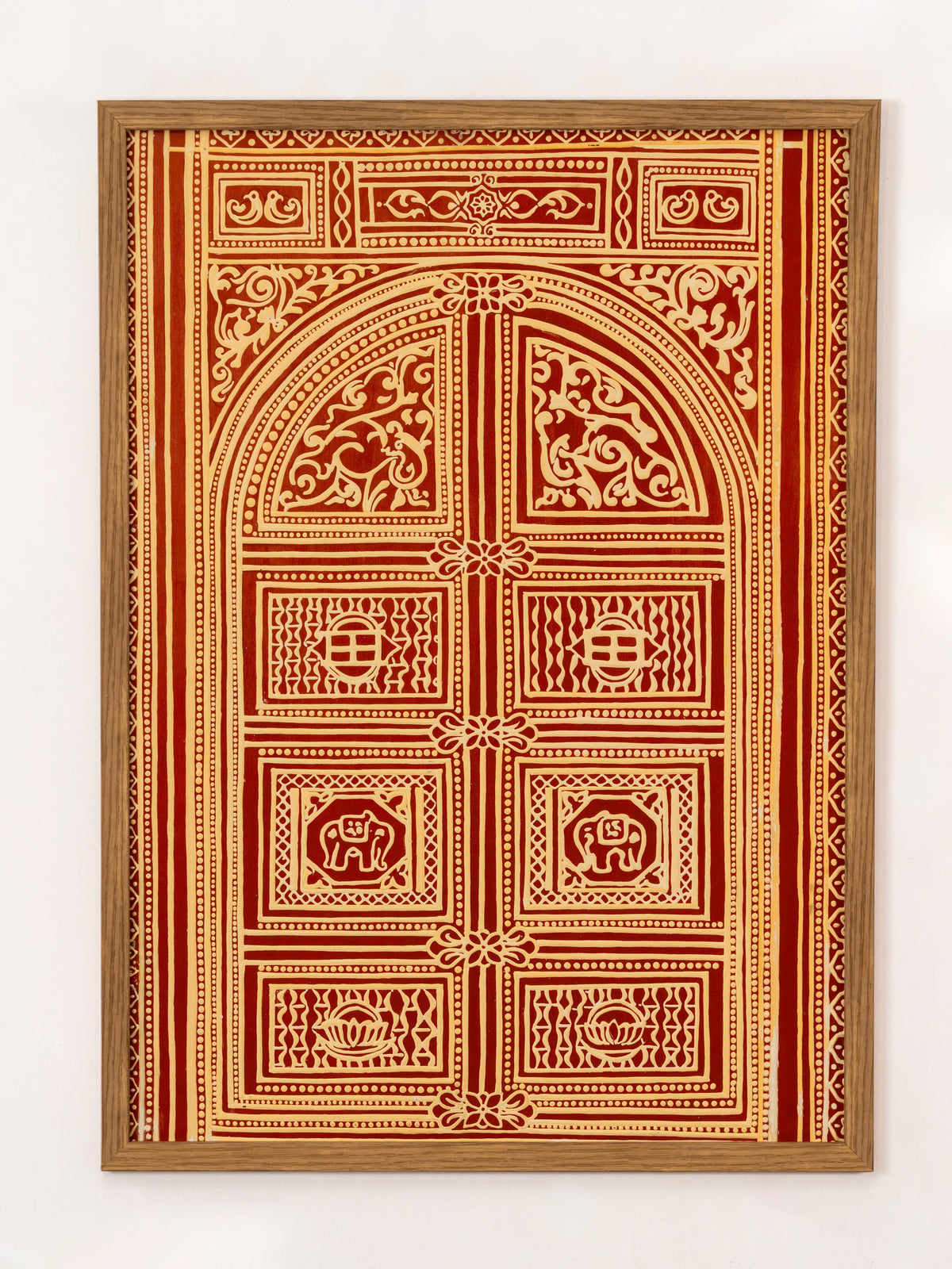 Terracotta Lippan Royal Arch Panel