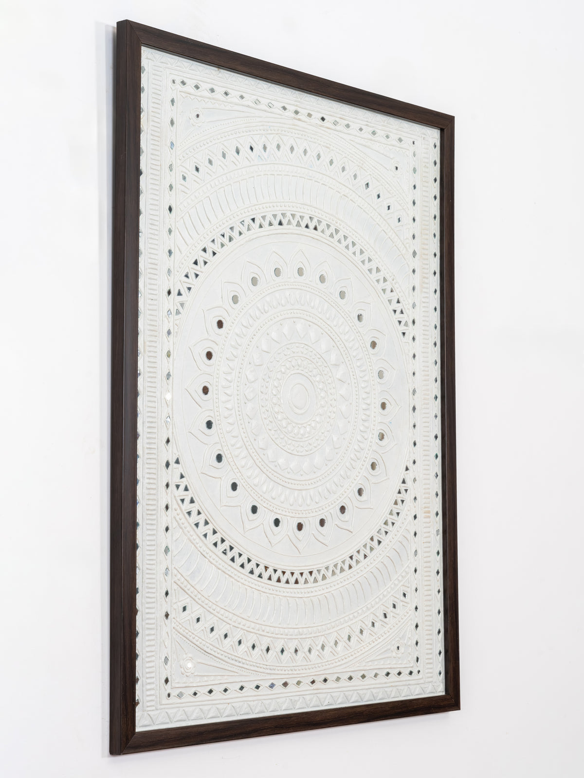 Ivory Lippan Mandala Wall Panel-4