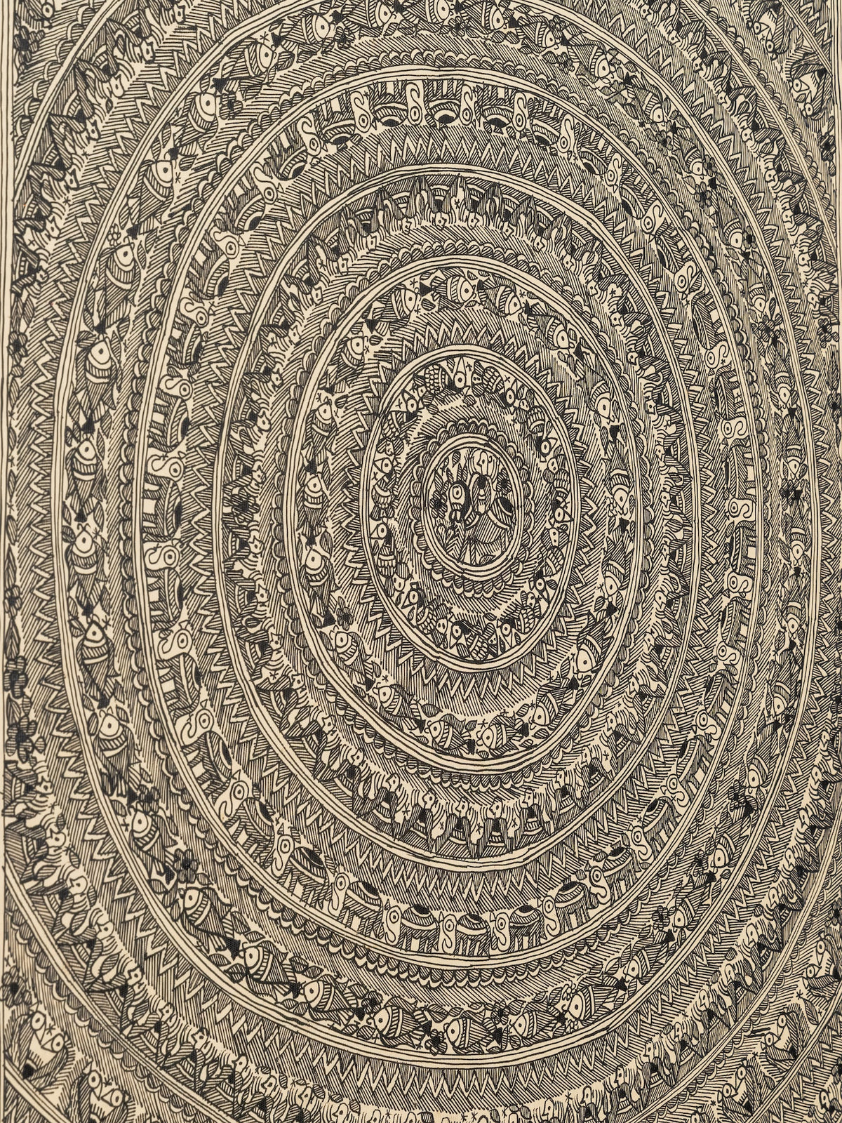 Ivory Mandala Wall Panel-5