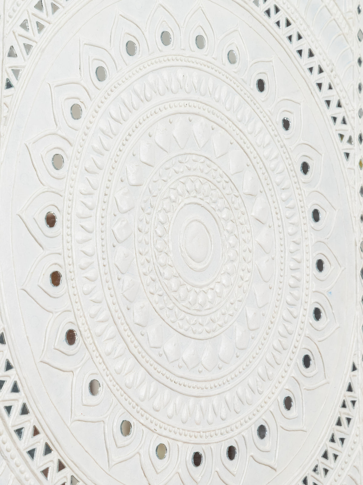 Ivory Lippan Mandala Wall Panel-5