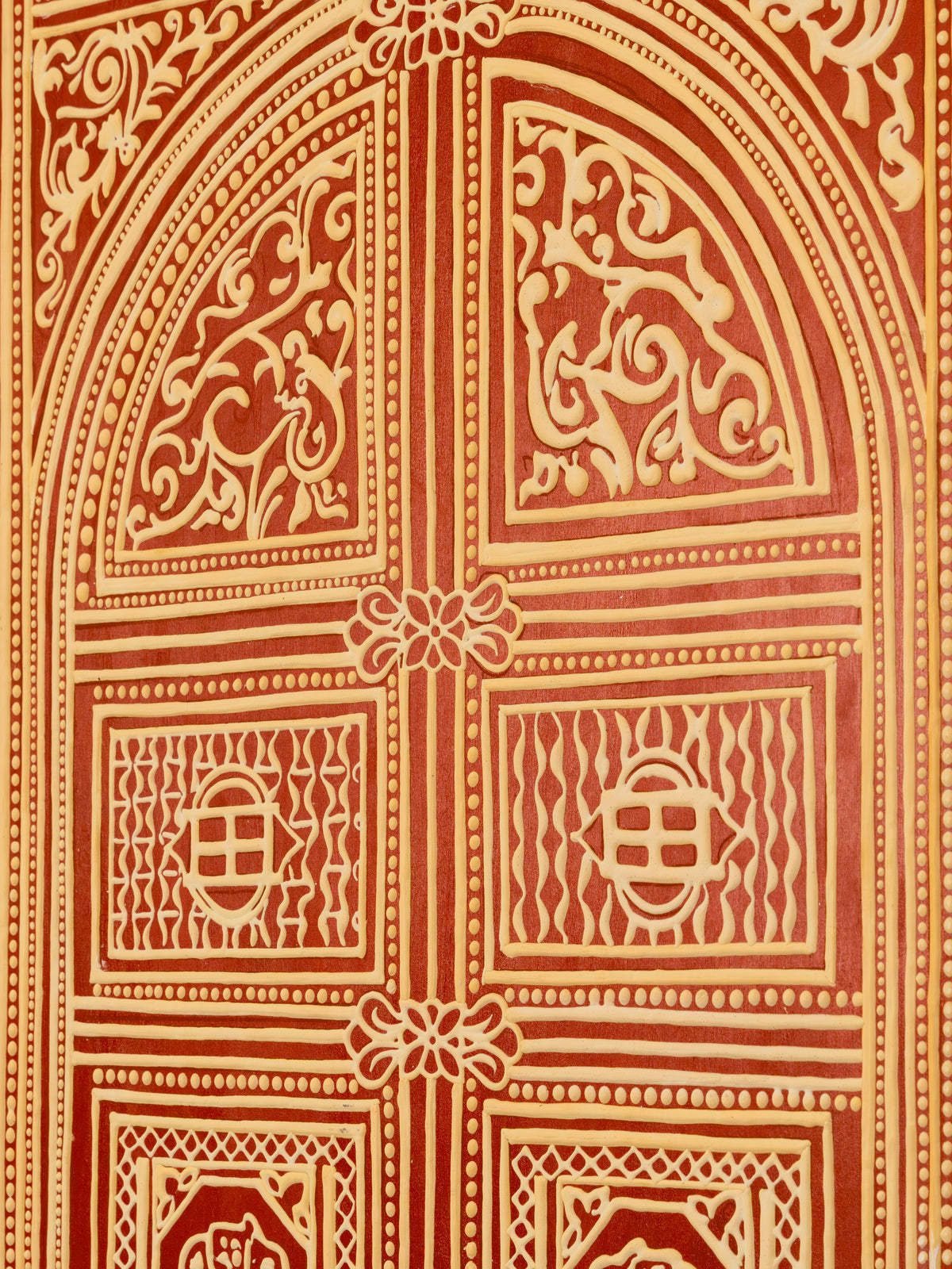Terracotta Lippan Royal Arch Panel-5