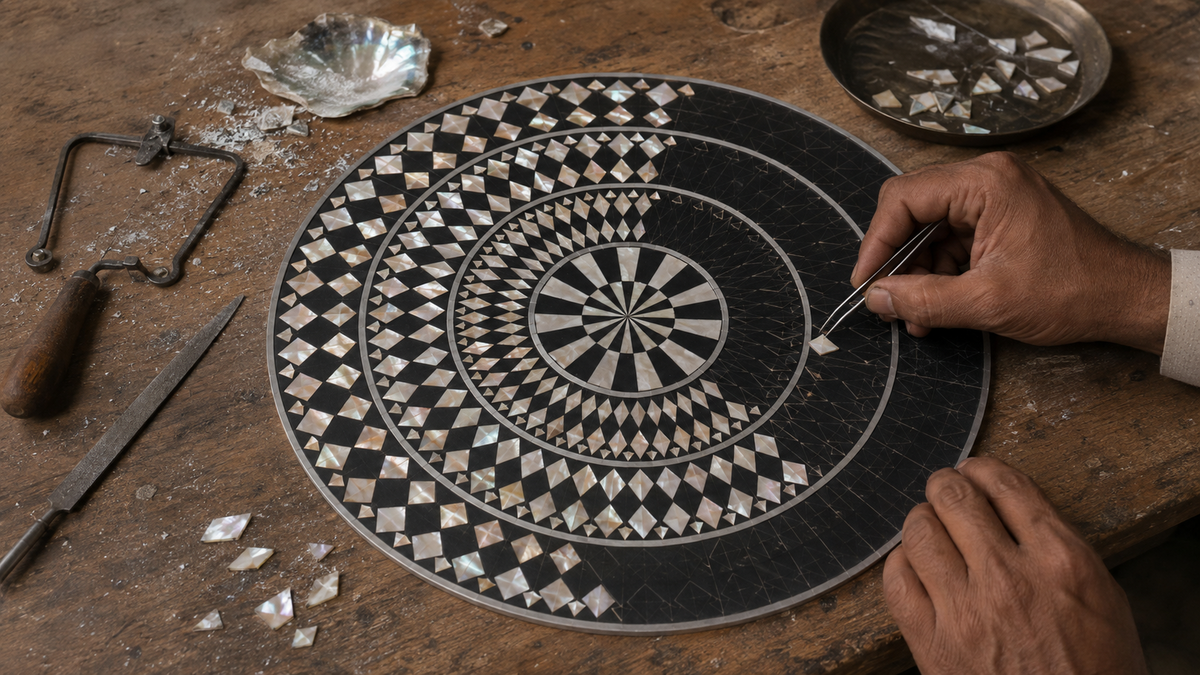 Aurelia Pearl Medallion