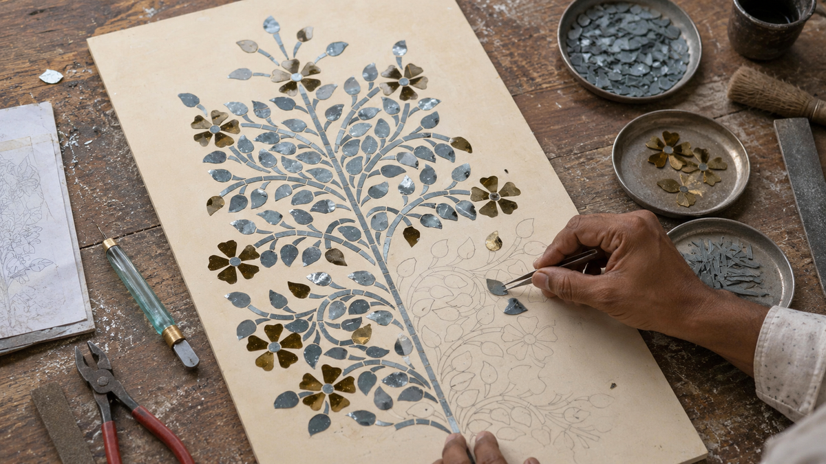 Azure Bloom Tree